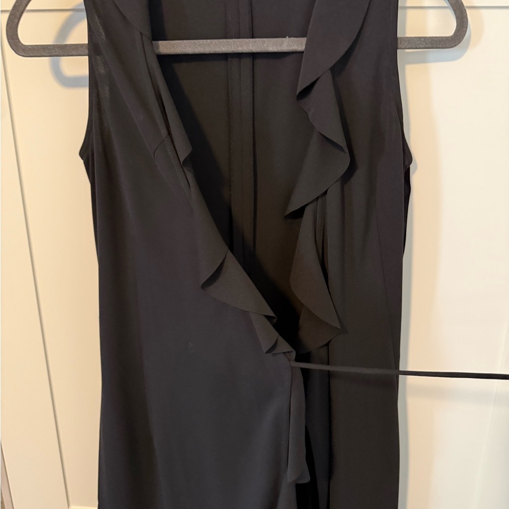 Elegant Black Sleeveless Dress